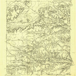 United States Geological Survey Independence Draw, TX (1929, 125000-Scale) digital map