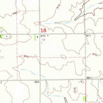 United States Geological Survey Independence, IA (1973, 24000-Scale) digital map