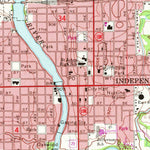 United States Geological Survey Independence, IA (1973, 24000-Scale) digital map