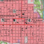 United States Geological Survey Independence, KS (1959, 24000-Scale) digital map