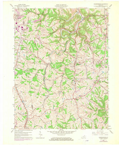 United States Geological Survey Independence, KY (1961, 24000-Scale) digital map