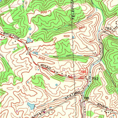 United States Geological Survey Independence, KY (1961, 24000-Scale) digital map