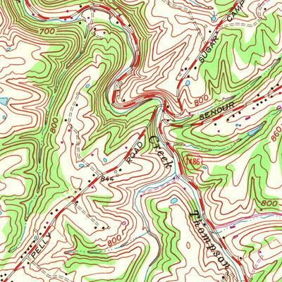 United States Geological Survey Independence, KY (1961, 24000-Scale) digital map
