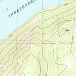 United States Geological Survey Independence Lake, CA (1981, 24000-Scale) digital map