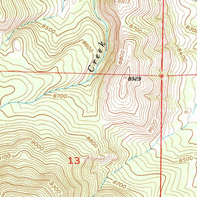United States Geological Survey Independence Mountain, CO (1955, 24000-Scale) digital map