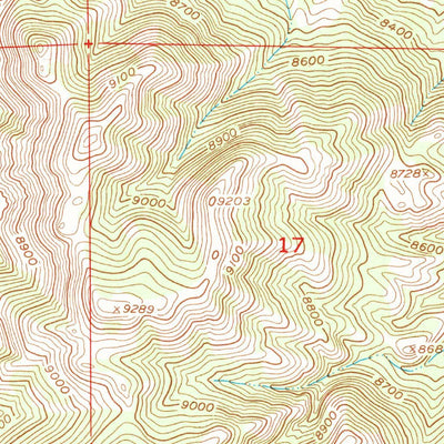 United States Geological Survey Independence Mountain, CO (1955, 24000-Scale) digital map