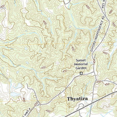 United States Geological Survey Independence, MS (2021, 24000-Scale) digital map