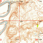 United States Geological Survey Independence, ND (1952, 24000-Scale) digital map