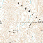United States Geological Survey Independence Pass, CO (1960, 24000-Scale) digital map