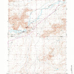United States Geological Survey Independence Rock, WY (1951, 24000-Scale) digital map