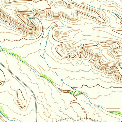 United States Geological Survey Independence Spring, TX (1973, 24000-Scale) digital map