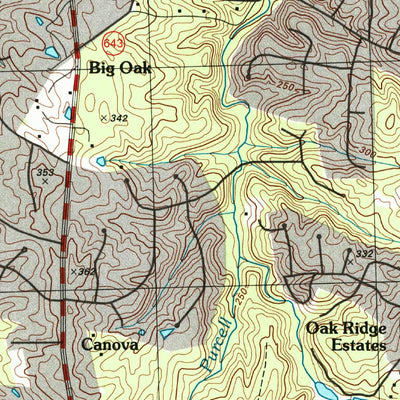 United States Geological Survey Independent Hill, VA (1994, 24000-Scale) digital map
