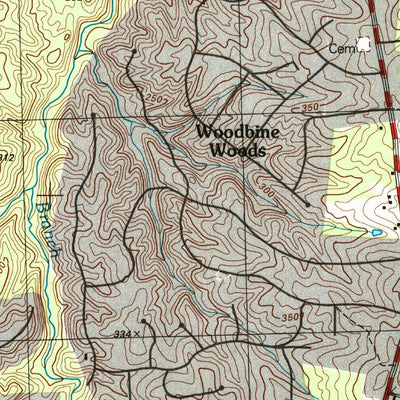 United States Geological Survey Independent Hill, VA (1994, 24000-Scale) digital map