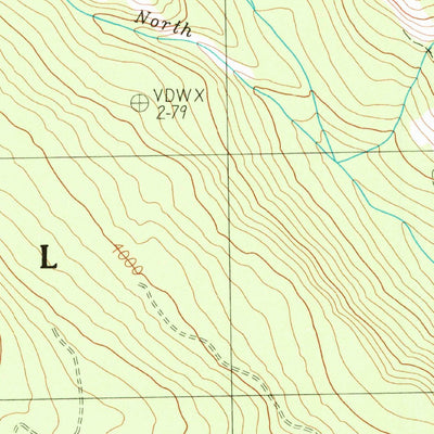 United States Geological Survey Independent Mountain, WA (1983, 24000-Scale) digital map