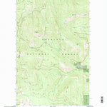 United States Geological Survey Independent Mountain, WA (1992, 24000-Scale) digital map