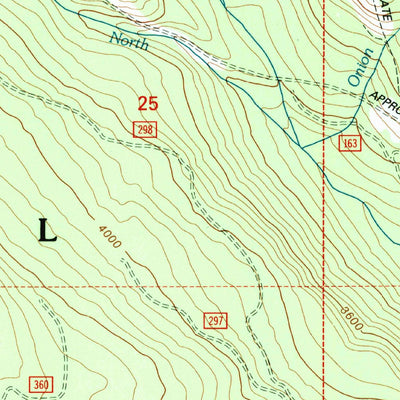 United States Geological Survey Independent Mountain, WA (1992, 24000-Scale) digital map