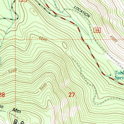 United States Geological Survey Independent Mountain, WA (1992, 24000-Scale) digital map