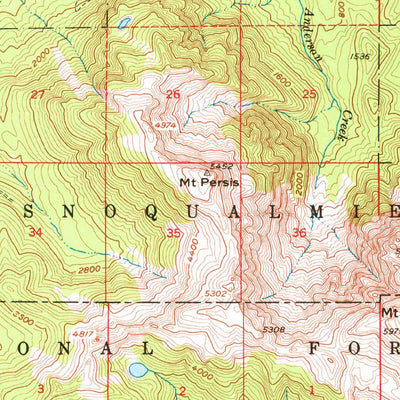 United States Geological Survey Index, WA (1957, 62500-Scale) digital map