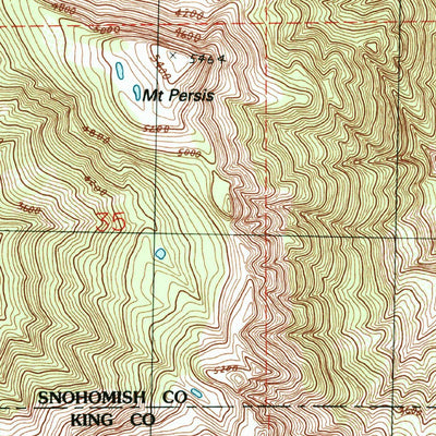 United States Geological Survey Index, WA (1989, 24000-Scale) digital map