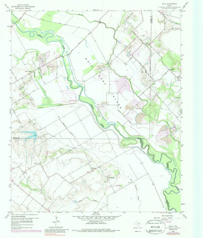 United States Geological Survey India, TX (1959, 24000-Scale) digital map
