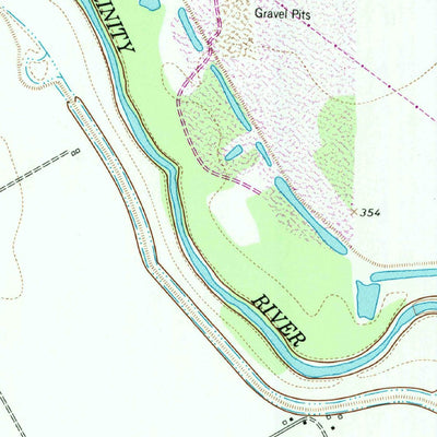 United States Geological Survey India, TX (1959, 24000-Scale) digital map