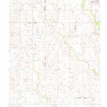 United States Geological Survey Indiahoma, OK (1956, 24000-Scale) digital map