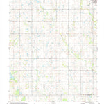 United States Geological Survey Indiahoma, OK (1991, 24000-Scale) digital map