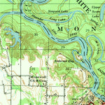 United States Geological Survey Indian Bay, AR (1954, 62500-Scale) digital map