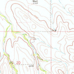 United States Geological Survey Indian Butte, ND (1973, 24000-Scale) digital map