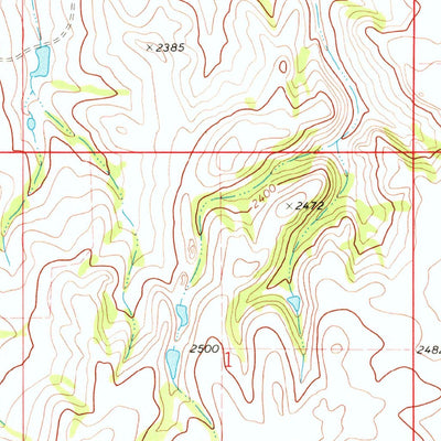 United States Geological Survey Indian Butte, ND (1973, 24000-Scale) digital map