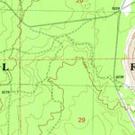 United States Geological Survey Indian Butte, OR (1982, 24000-Scale) digital map
