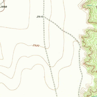 United States Geological Survey Indian Canyon NE, TX (1969, 24000-Scale) digital map