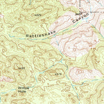 United States Geological Survey Indian Cove, CA (1972, 24000-Scale) digital map
