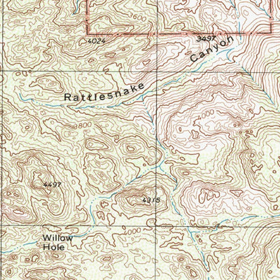 United States Geological Survey Indian Cove, CA (1995, 24000-Scale) digital map