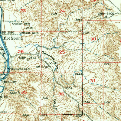 United States Geological Survey Indian Cove, ID (1948, 62500-Scale) digital map