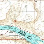 United States Geological Survey Indian Cove, ID (1992, 24000-Scale) digital map