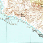 United States Geological Survey Indian Cove, UT (1991, 24000-Scale) digital map
