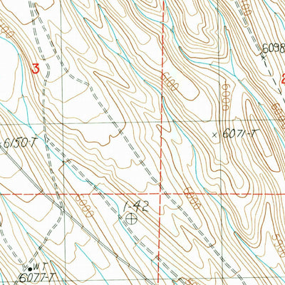 United States Geological Survey Indian Creek, ID (1987, 24000-Scale) digital map