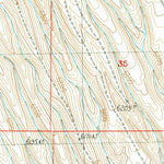 United States Geological Survey Indian Creek, ID (1987, 24000-Scale) digital map