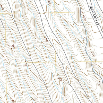 United States Geological Survey Indian Creek, ID (2020, 24000-Scale) digital map