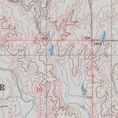United States Geological Survey Indian Creek, KS (1980, 24000-Scale) digital map