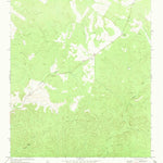 United States Geological Survey Indian Creek NE, TX (1971, 24000-Scale) digital map