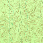 United States Geological Survey Indian Creek NE, TX (1971, 24000-Scale) digital map