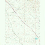 United States Geological Survey Indian Creek Reservoir, ID (1957, 24000-Scale) digital map
