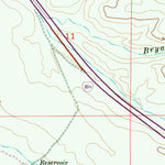 United States Geological Survey Indian Creek Reservoir, ID (1957, 24000-Scale) digital map
