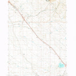 United States Geological Survey Indian Creek Reservoir, ID (1992, 24000-Scale) digital map