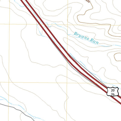 United States Geological Survey Indian Creek Reservoir, ID (2020, 24000-Scale) digital map