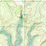 United States Geological Survey Indian Creek, TX (1979, 24000-Scale) digital map
