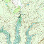 United States Geological Survey Indian Creek, TX (1997, 24000-Scale) digital map