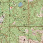 United States Geological Survey Indian Creek, WI (1982, 24000-Scale) digital map